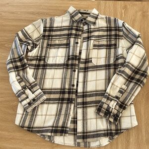 Denim & Flower Flannel